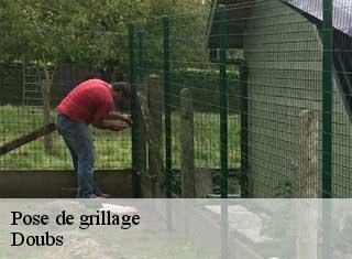 Pose de grillage Doubs 