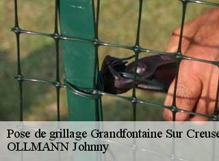 Pose de grillage grandfontaine-sur-creuse-25510 OLLMANN Johnny