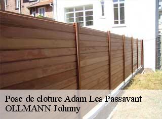 Pose de cloture  adam-les-passavant-25360 OLLMANN Johnny 