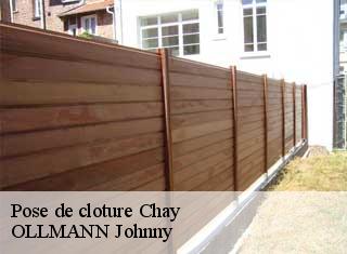 Pose de cloture  chay-25440 OLLMANN Johnny 