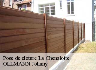 Pose de cloture  la-chenalotte-25500 OLLMANN Johnny 