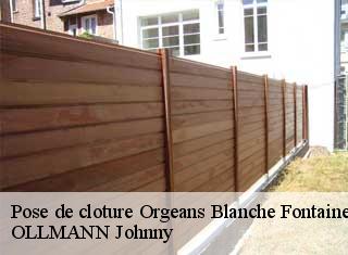 Pose de cloture orgeans-blanche-fontaine-25120 OLLMANN Johnny