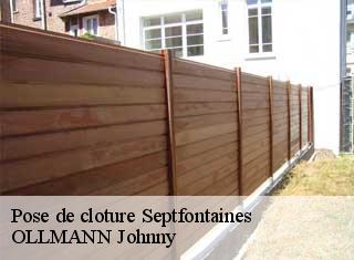 Pose de cloture septfontaines-25270 OLLMANN Johnny