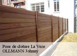 Pose de cloture  la-veze-25660 OLLMANN Johnny 