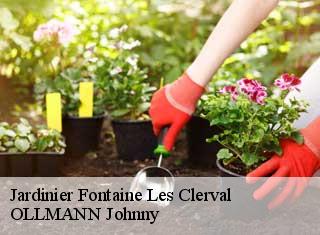 Jardinier  fontaine-les-clerval-25340 OLLMANN Johnny 